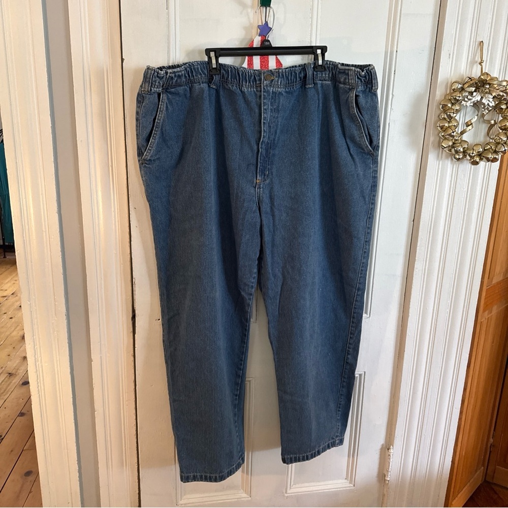 Big men’s Harbor Bay Relaxed Fit Blue Jeans 3x/30